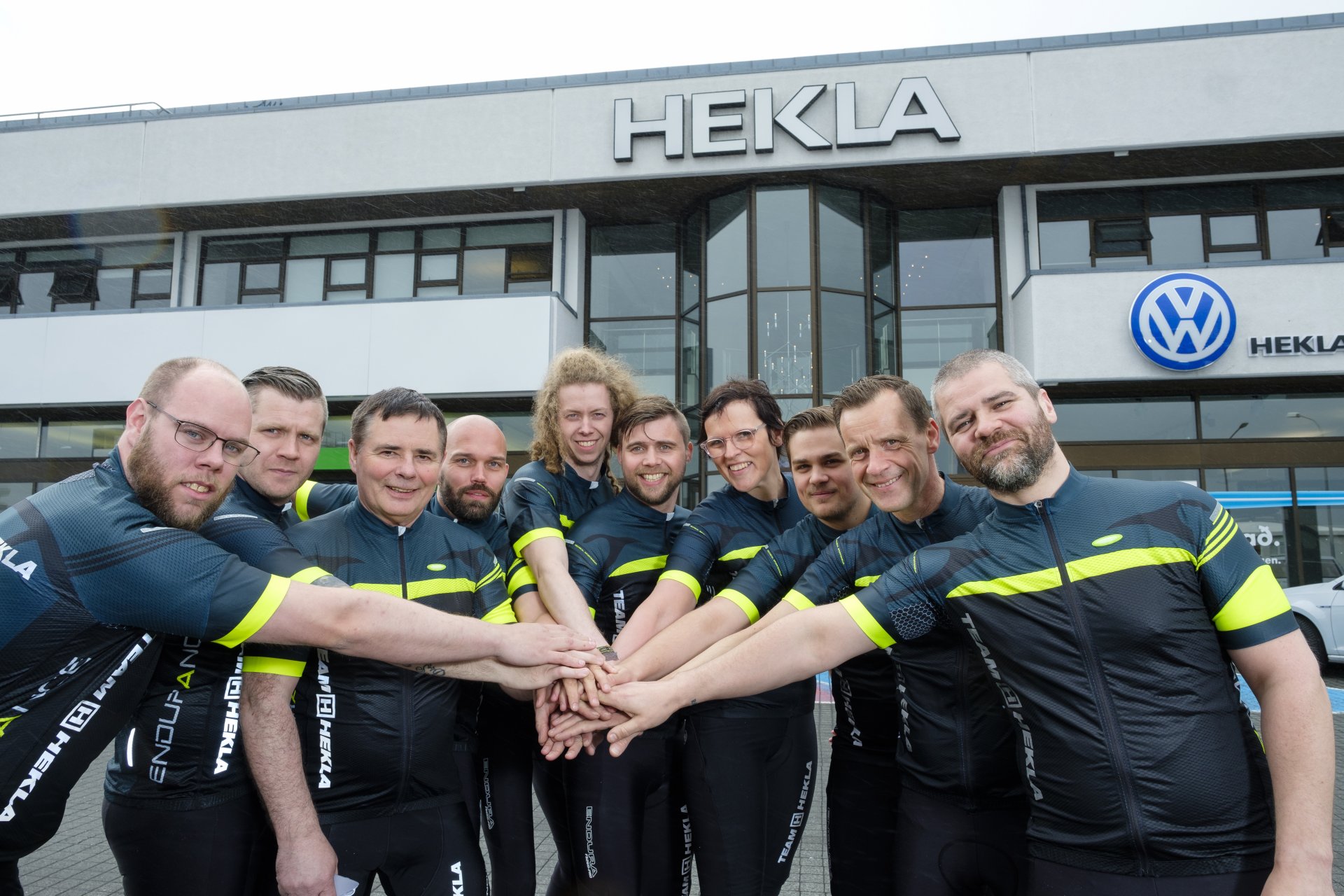 Team HEKLA í WOW cyclothon!