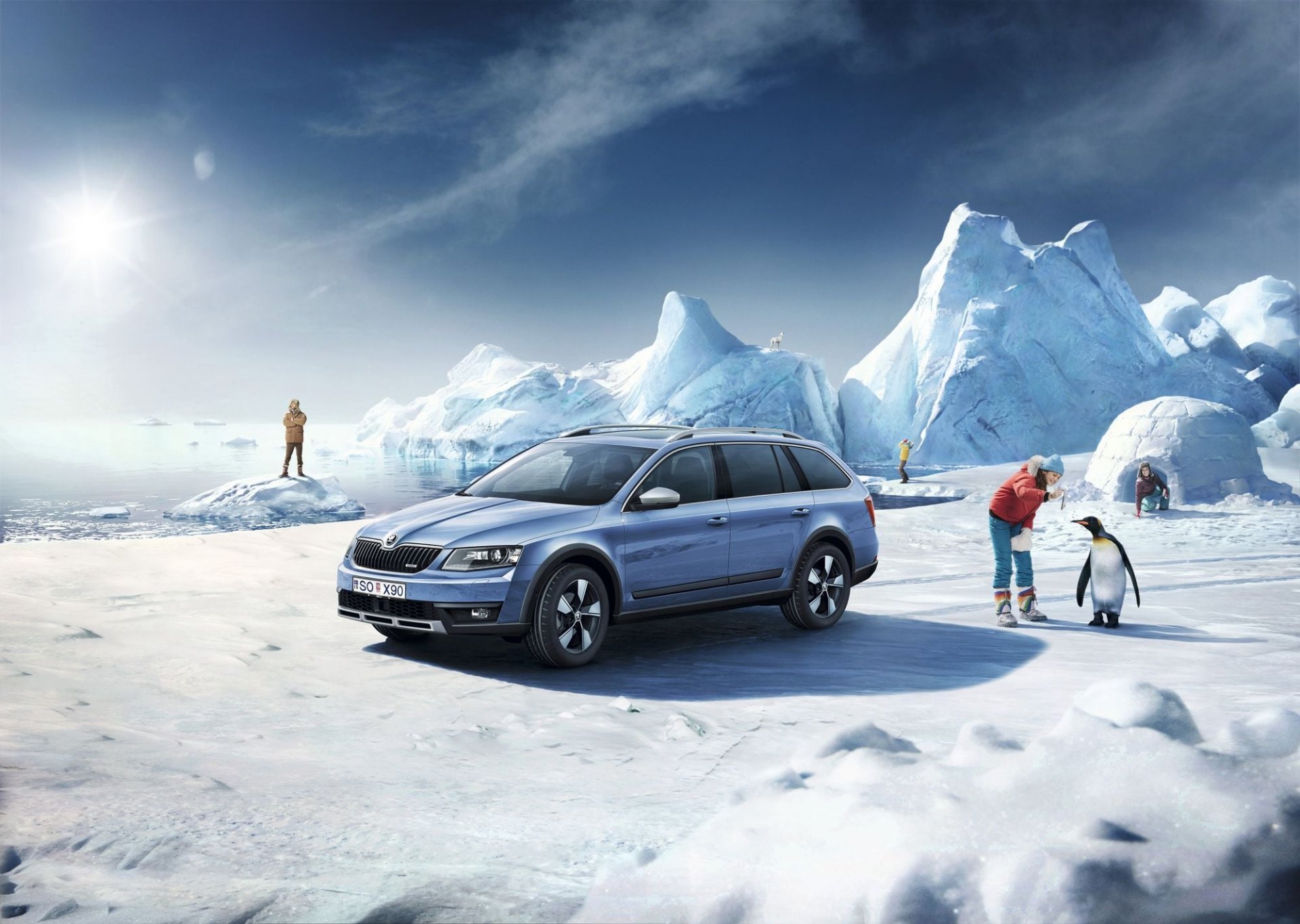 Frumsýning á Skoda Octavia Scout