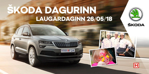 Pylsupartí á árlegum Skoda degi Heklu!