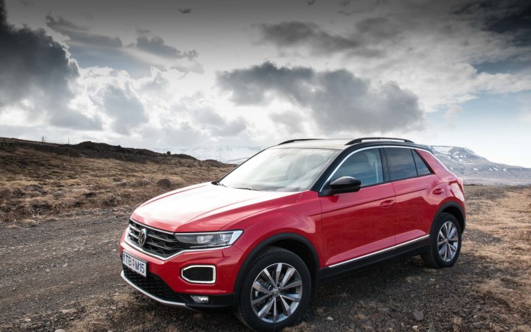 Volkswagen T-Roc verður m.a. á staðnum.