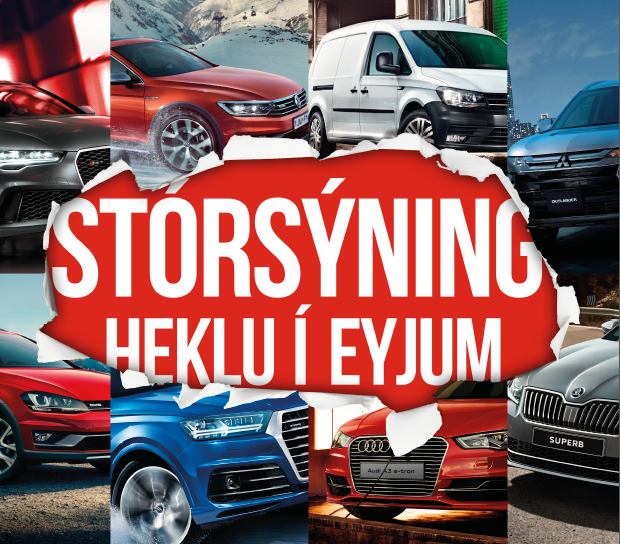 Stórsýning HEKLU í Vestmannaeyjum